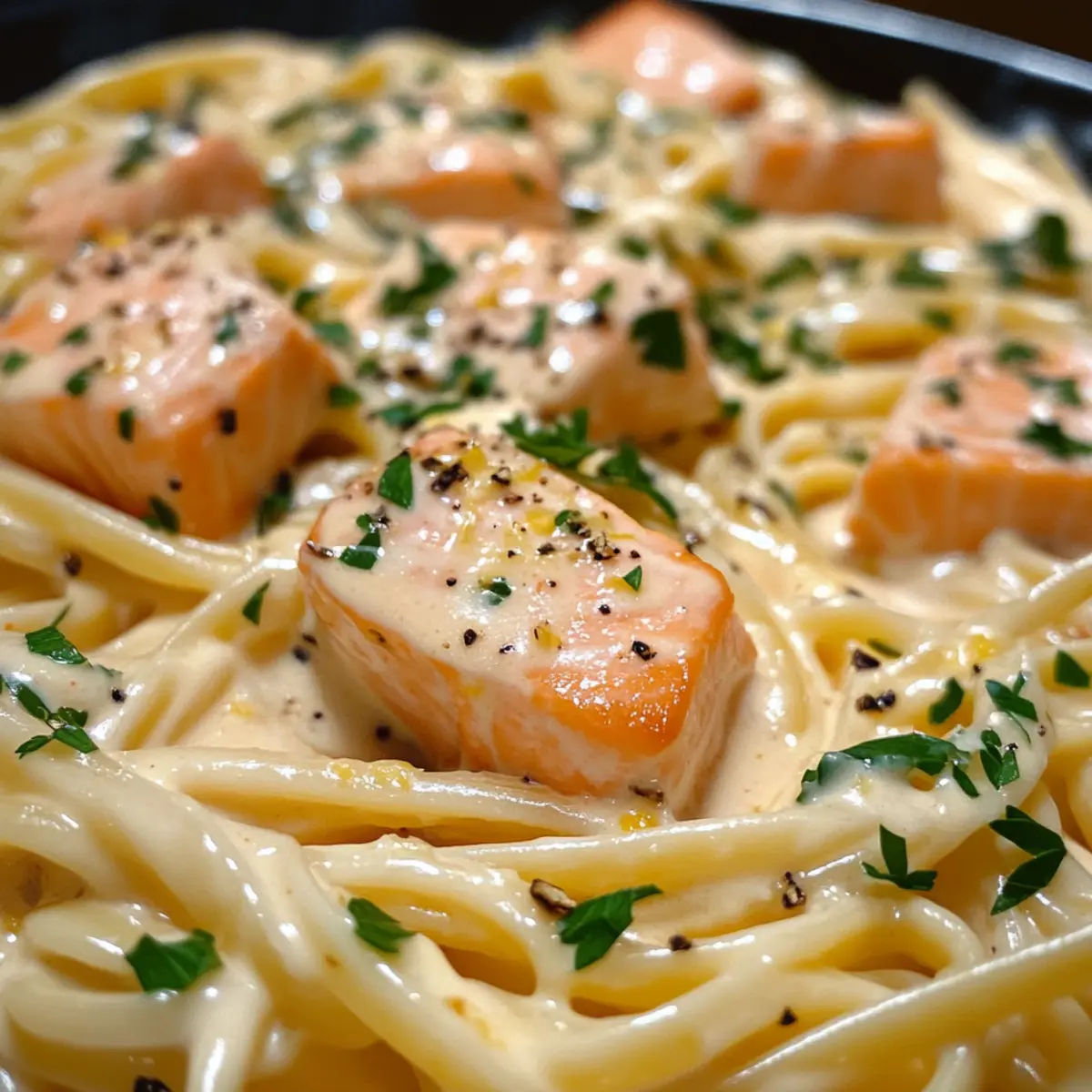 Creamy Salmon Pasta with Lemon Cream Sauce in 30 Minutes