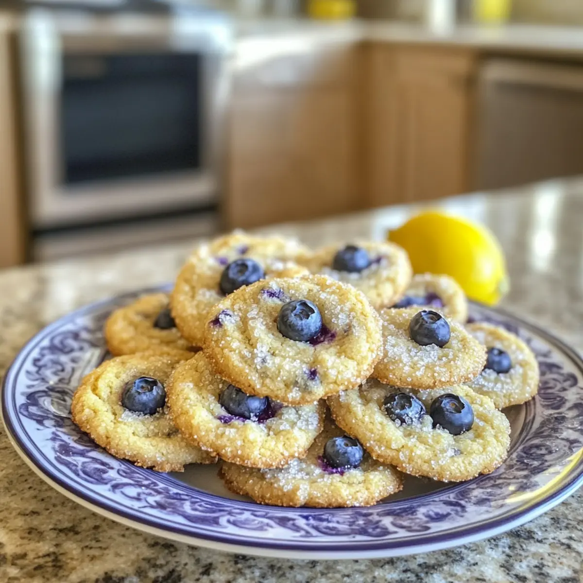 Lemon Blueberry Cookies: A Bright and Chewy Delight