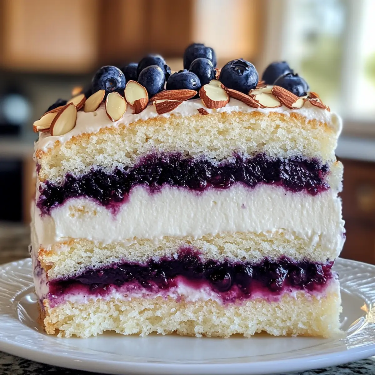 Blueberry Heaven on Earth Cake: No-Bake Bliss Awaits!