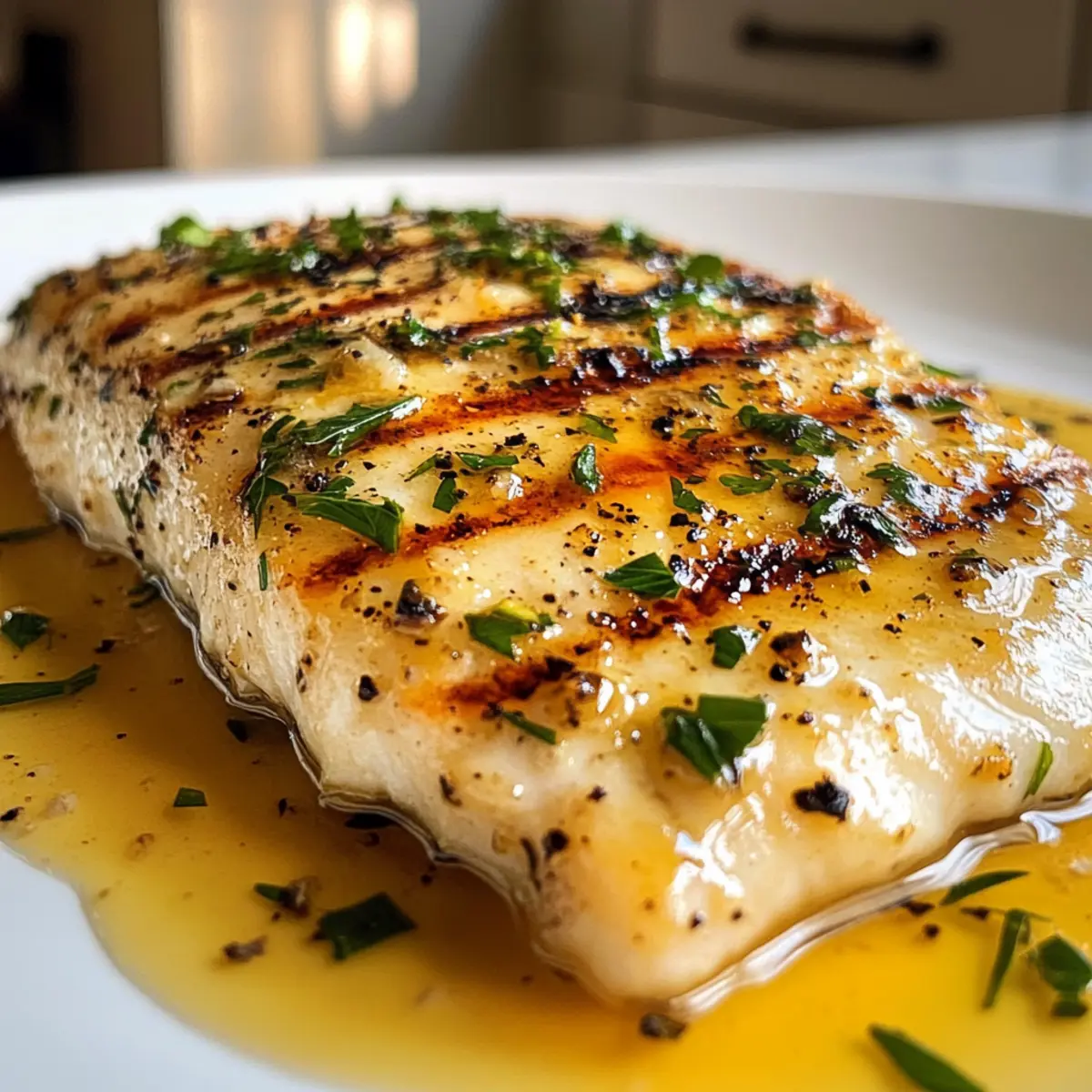 15-Minute Garlic Butter Grilled Fish