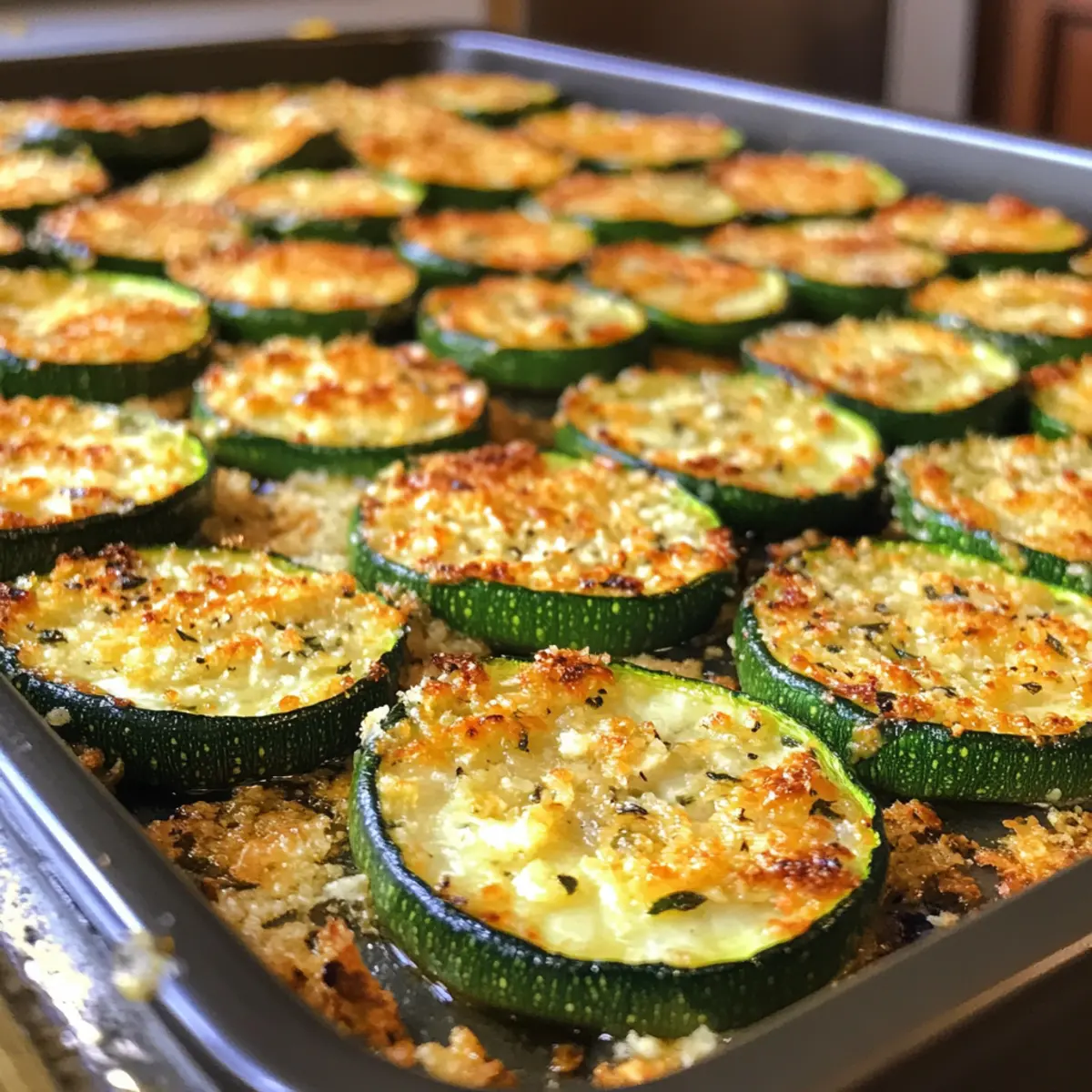 Garlic Parmesan Roasted Zucchini: A Simple, Delicious Side