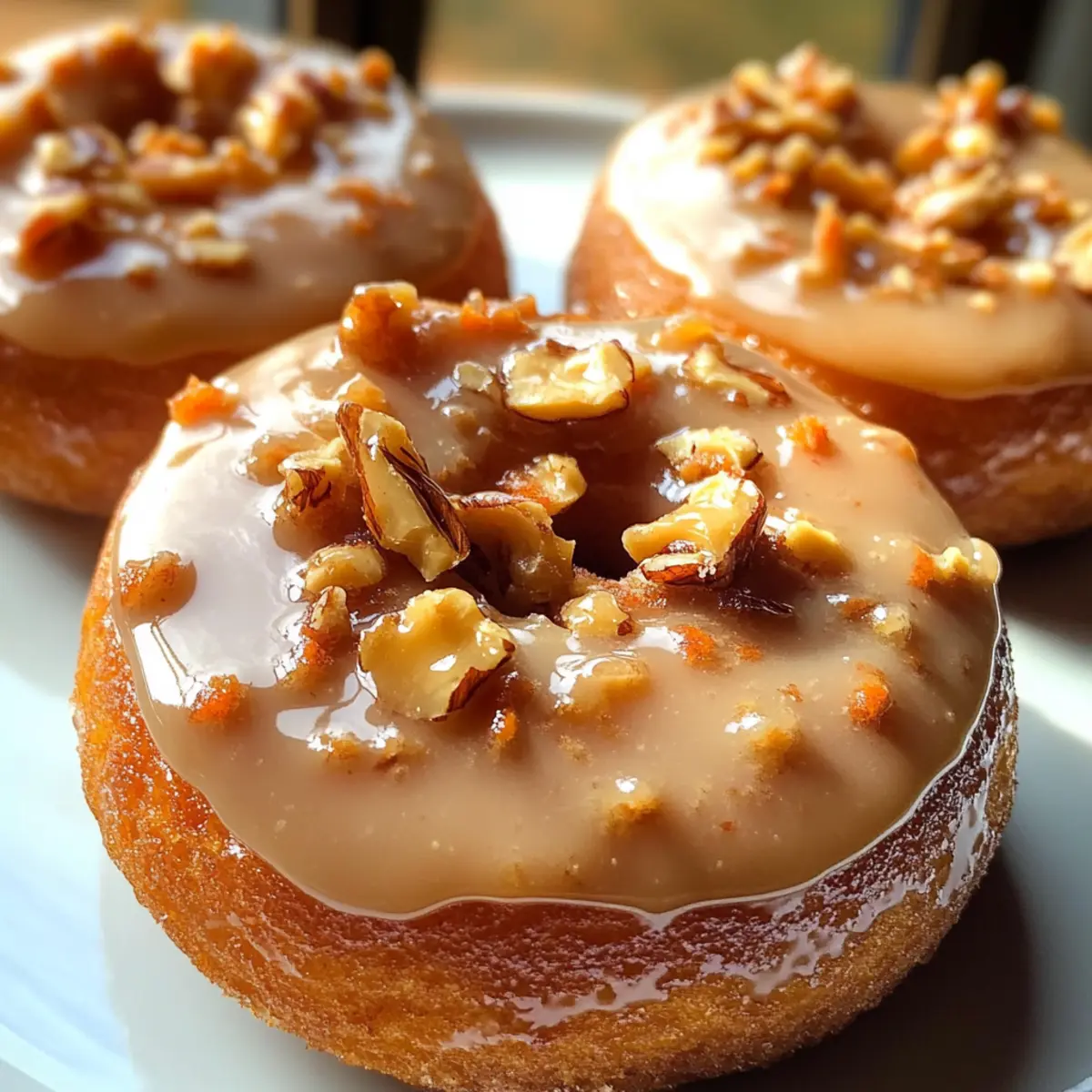 Fluffy Gluten Free Carrot Cake Donuts You’ll Crave Daily