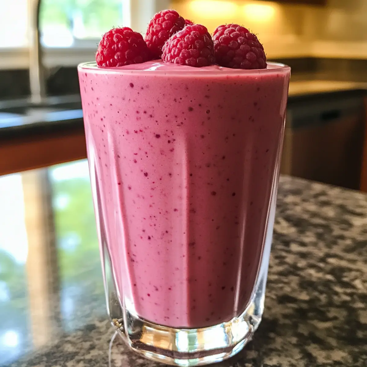 Raspberry Rooibos Tea Smoothie