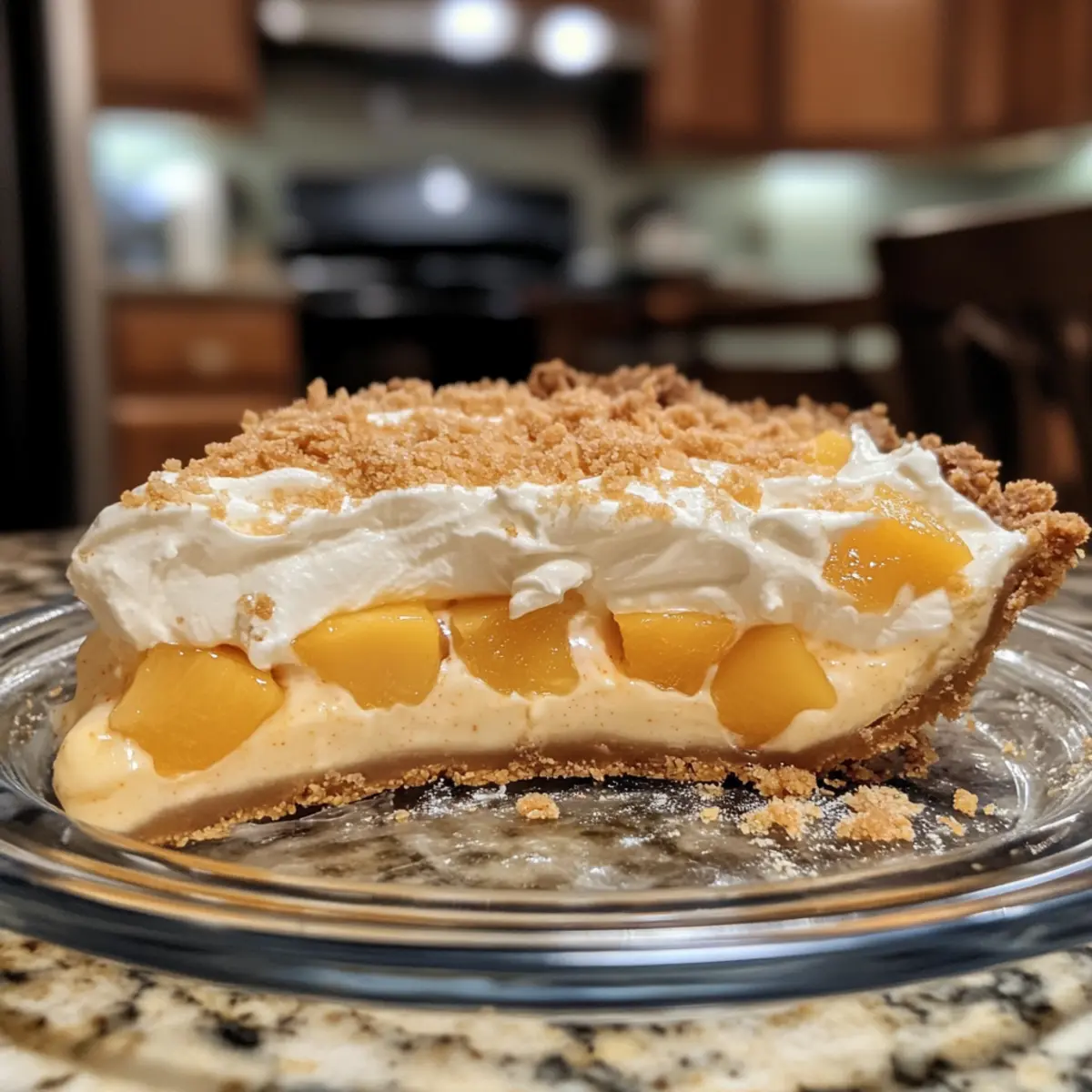 Frozen Peach Cream Pie - Your Easy No-Bake Summer Bliss