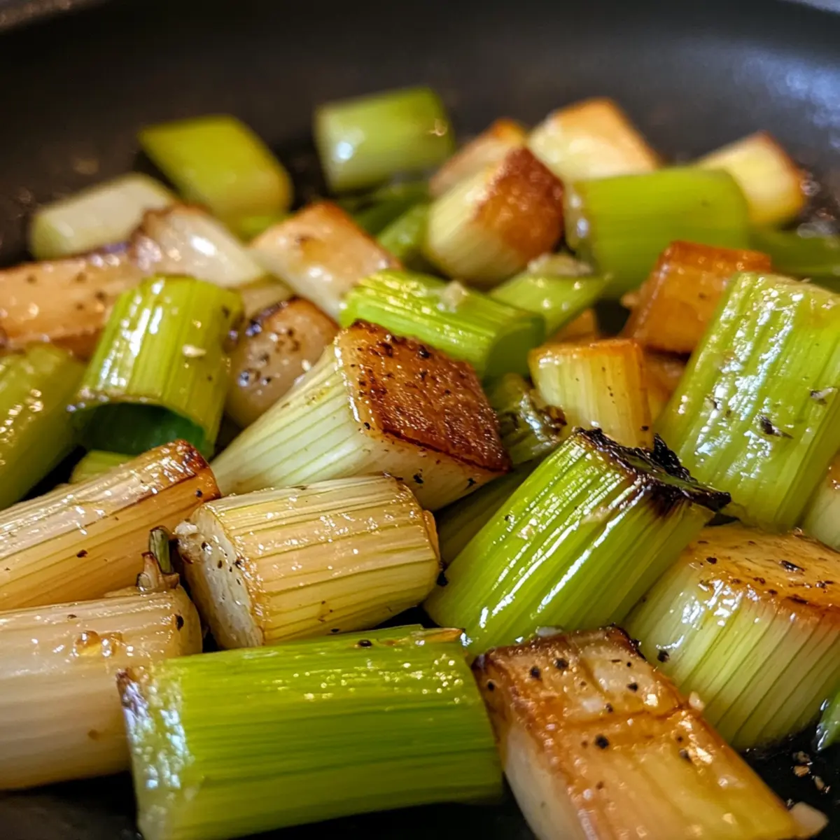 Buttered Sautéed Leeks That Melt in Your Mouth