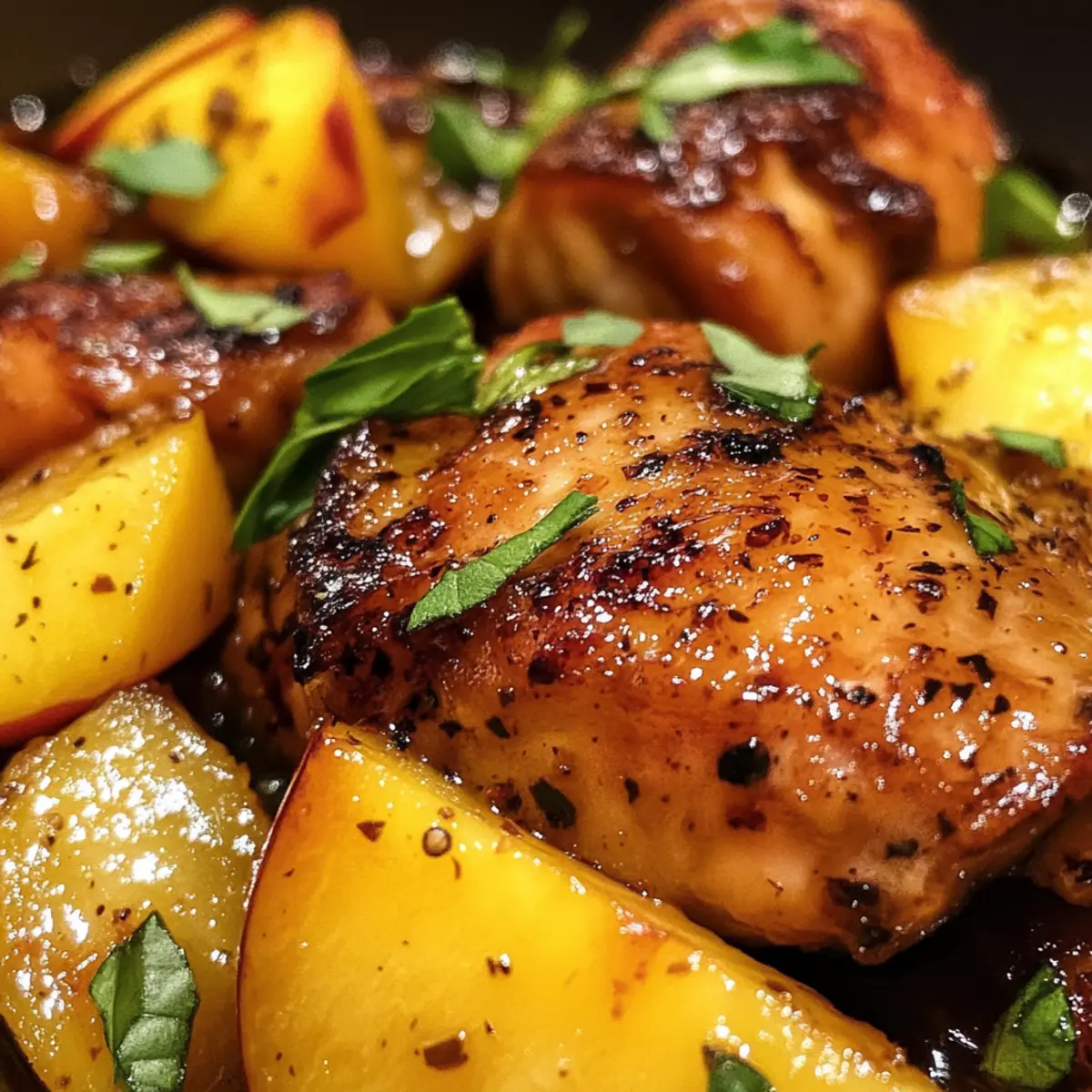 Irresistible Honey Peach Chicken for a Quick Summer Dinner