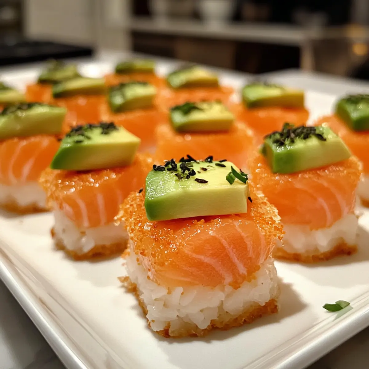 Savory Oven-Baked Salmon Sushi Bites That Wow in Minutes