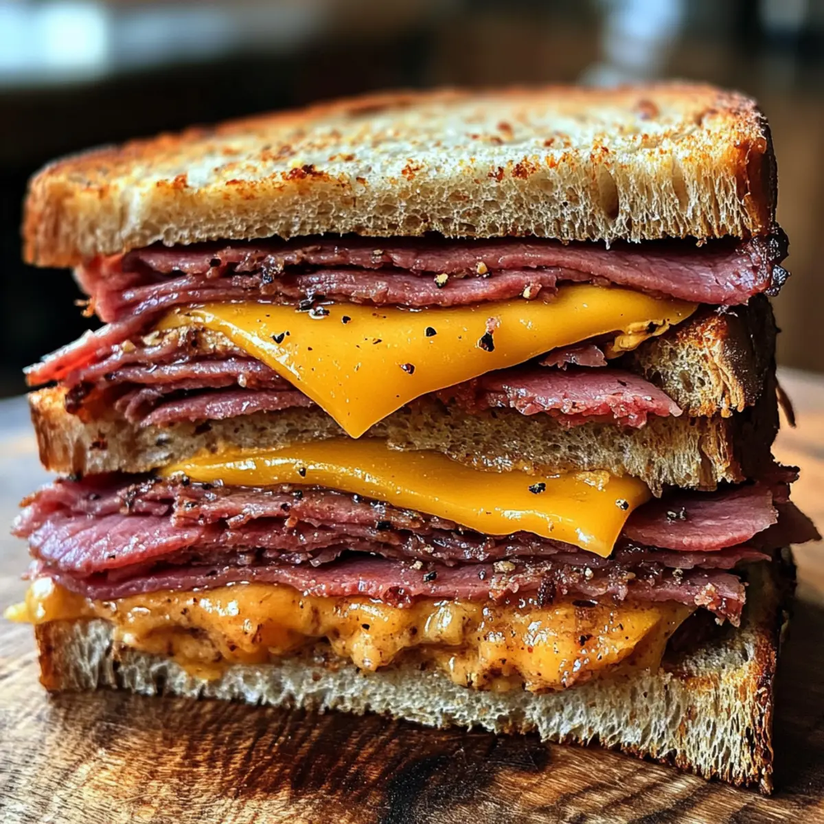Ultimate Pastrami Sandwich: Toasty, Savory, and Customizable