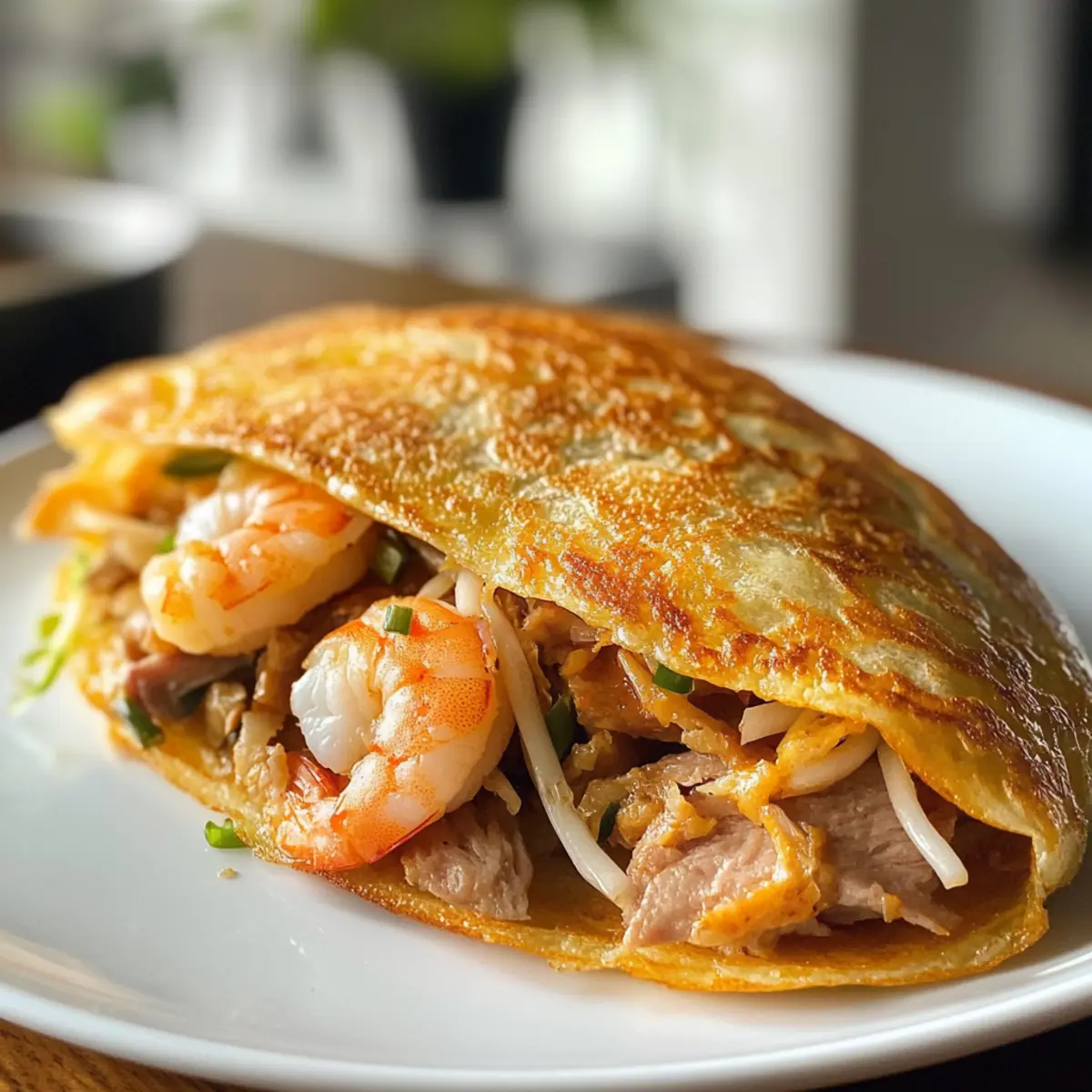 Crispy Vietnamese Pancake Banh Xeo: A Flavorful Adventure