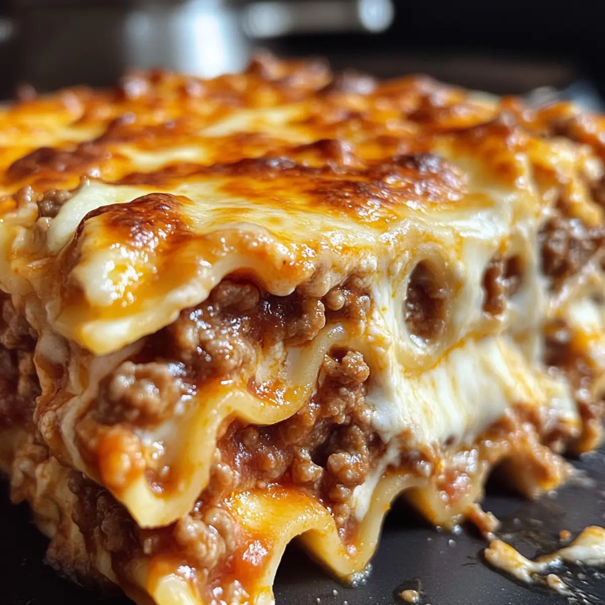 Creamy Beef Lasagna