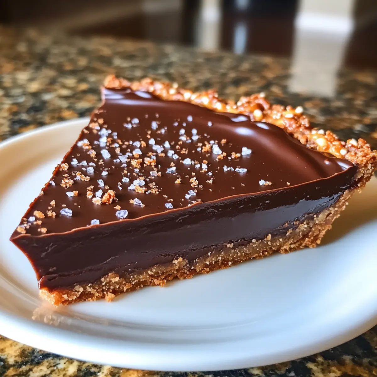 Decadent Pretzel Tart Slice: Sweet, Salty Bliss Awaits