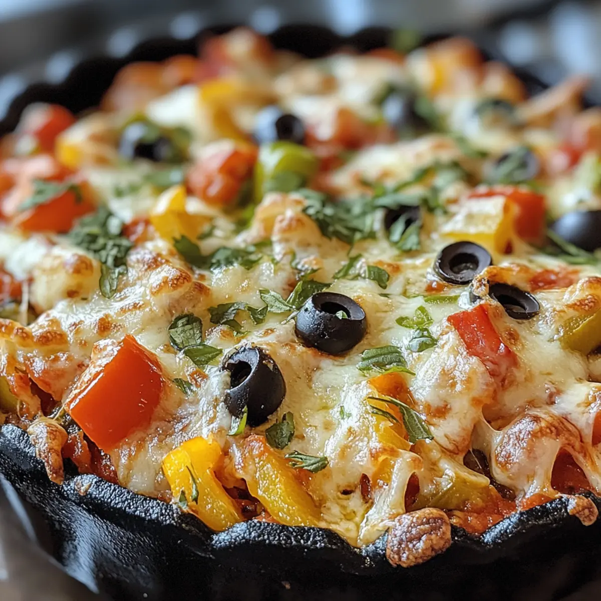 15-Minute Cottage Cheese Pizza Bowl