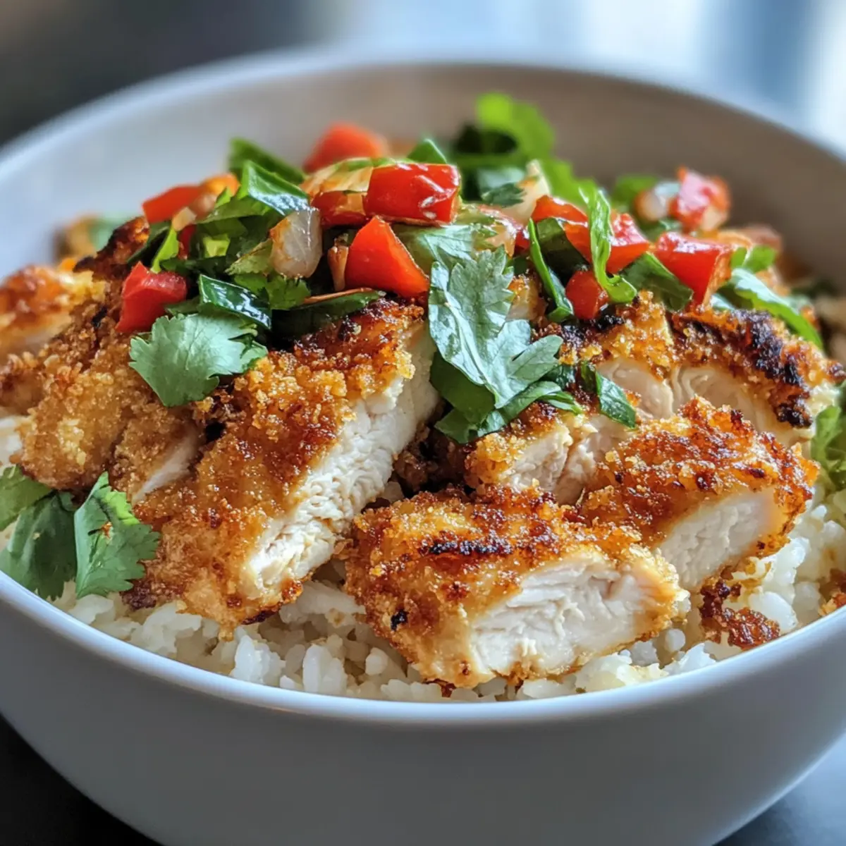 Coconut Chicken Rice Bowl: A Cozy Takeout Classic Redefined