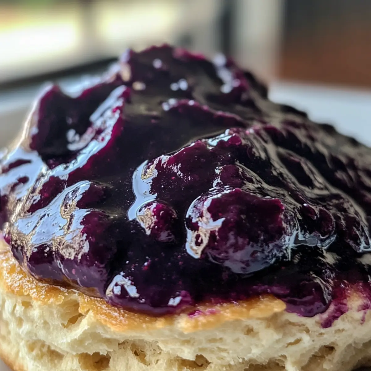 Delightful Blueberry Butter for Your Morning Toast