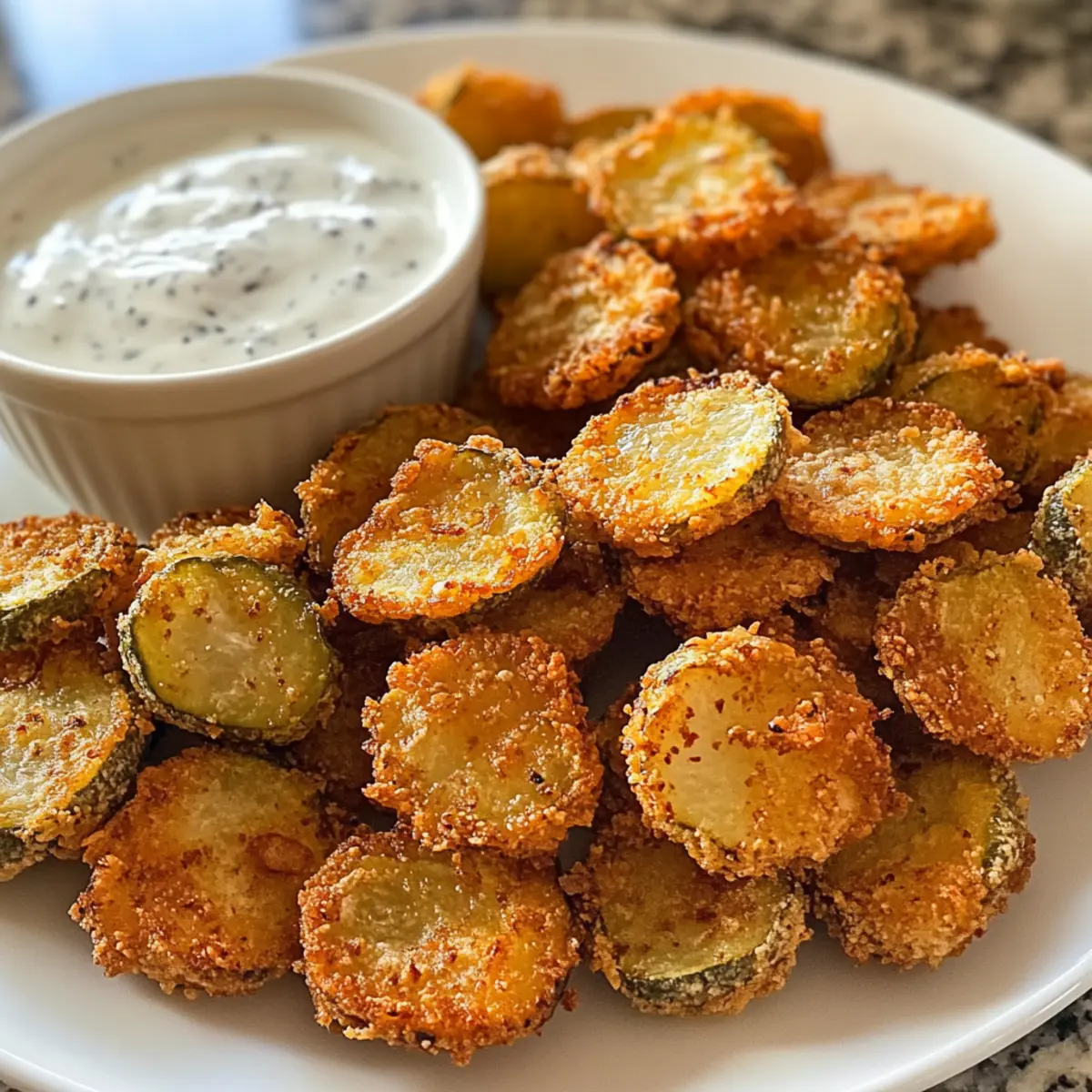 Crispy Air Fried Pickle Bites You Can’t Resist