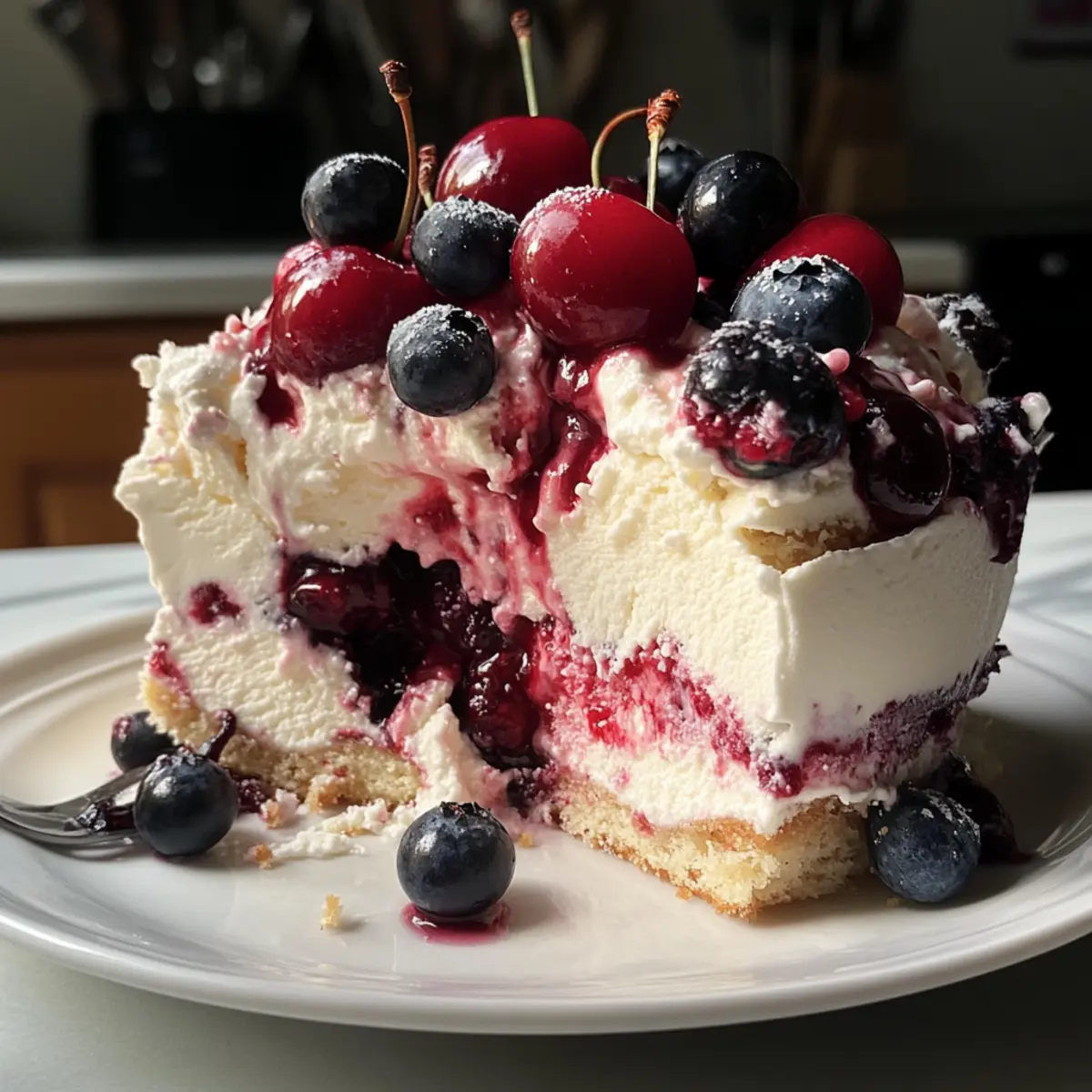 Delightful Very Berry Ice Cream Cake for Summer Celebrations